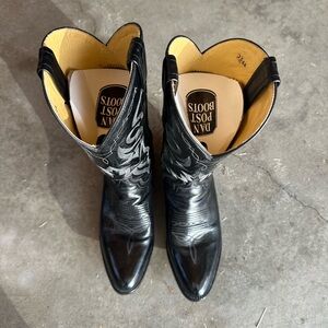 Black Dan Post boots
